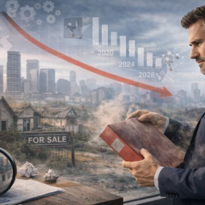 Alex Nabuco dos Santos analisa como decisões imobiliárias se deterioram sem revisão.